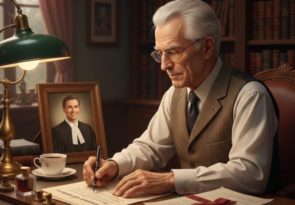 CARTA DE UN ABOGADO A SU HIJO